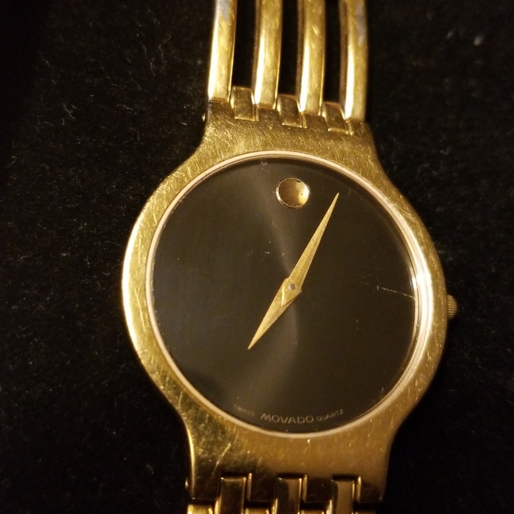 Goldtone watch